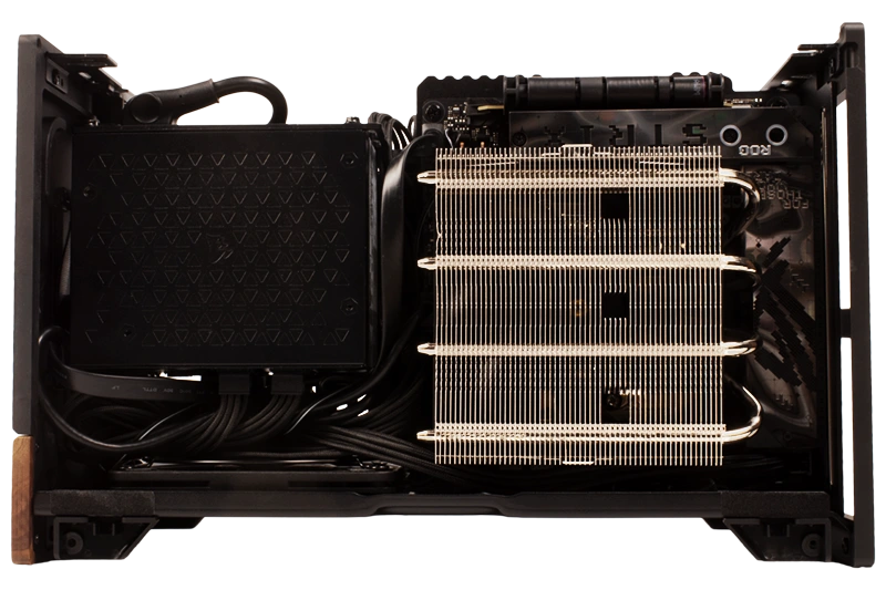 Premium Noctua cooling system for near-silent operation